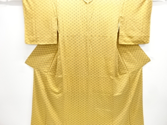 変わり亀甲模様小紋着物